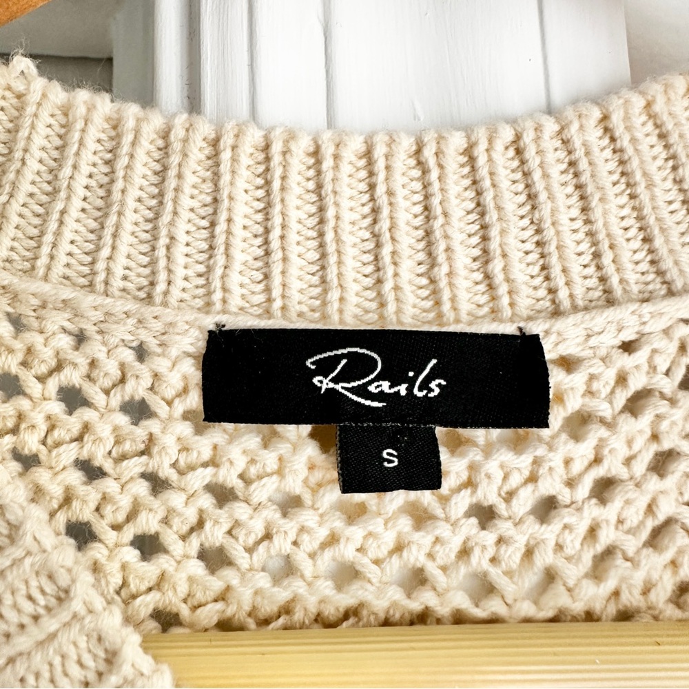 Rails Penelope Striped Crochet Top - Picture 7 of 10